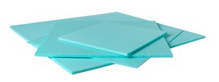 3M™ High Air Flow Filter E353, 10 mm Green Antimicrobial, Custom Sizes