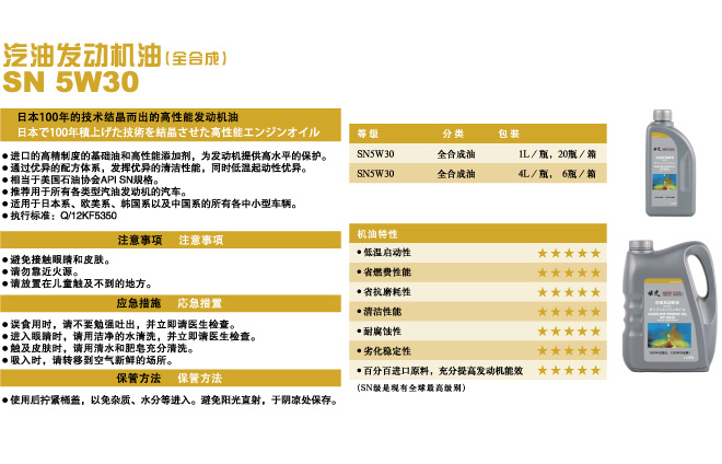 汽油发动机油